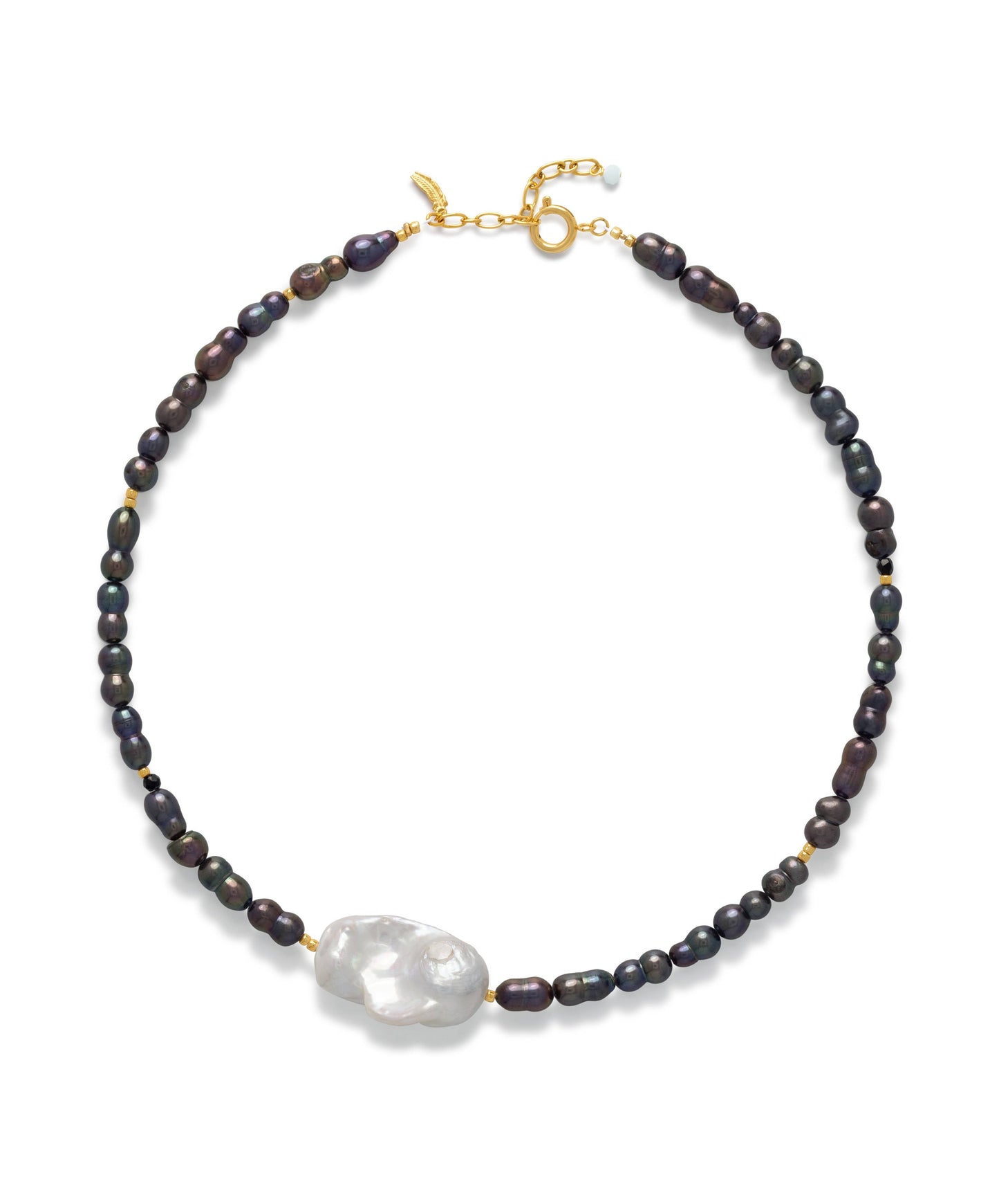 Pearl Noir Ketting