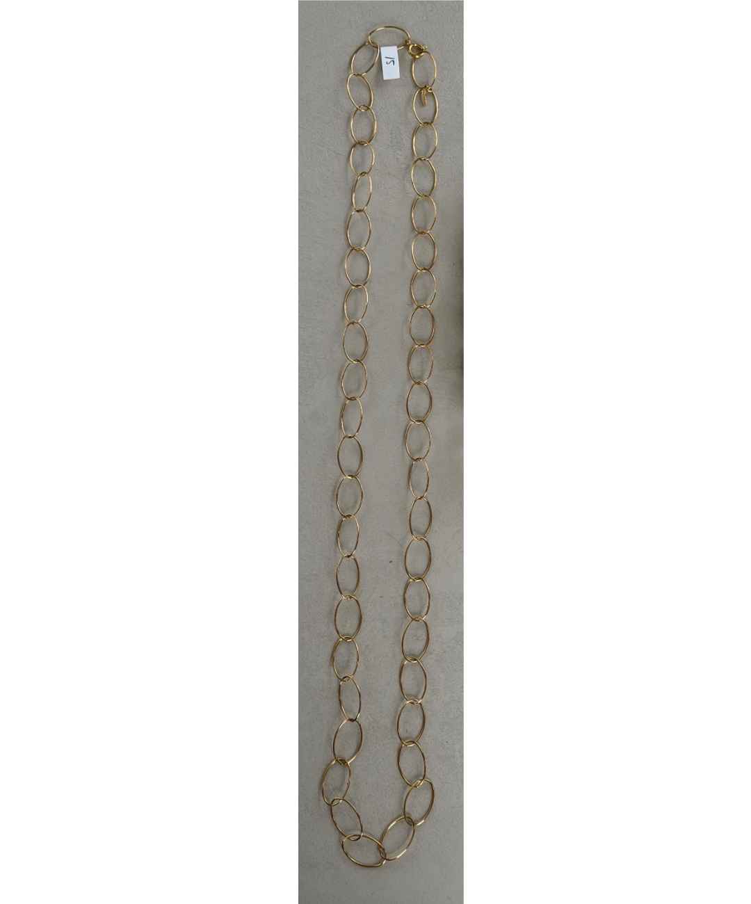 15 - Goude lange simpele Necklace