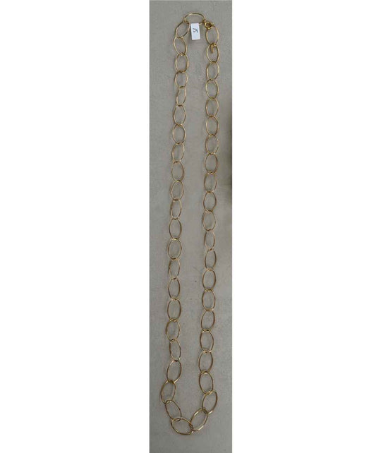 15 - Goude lange simpele Necklace