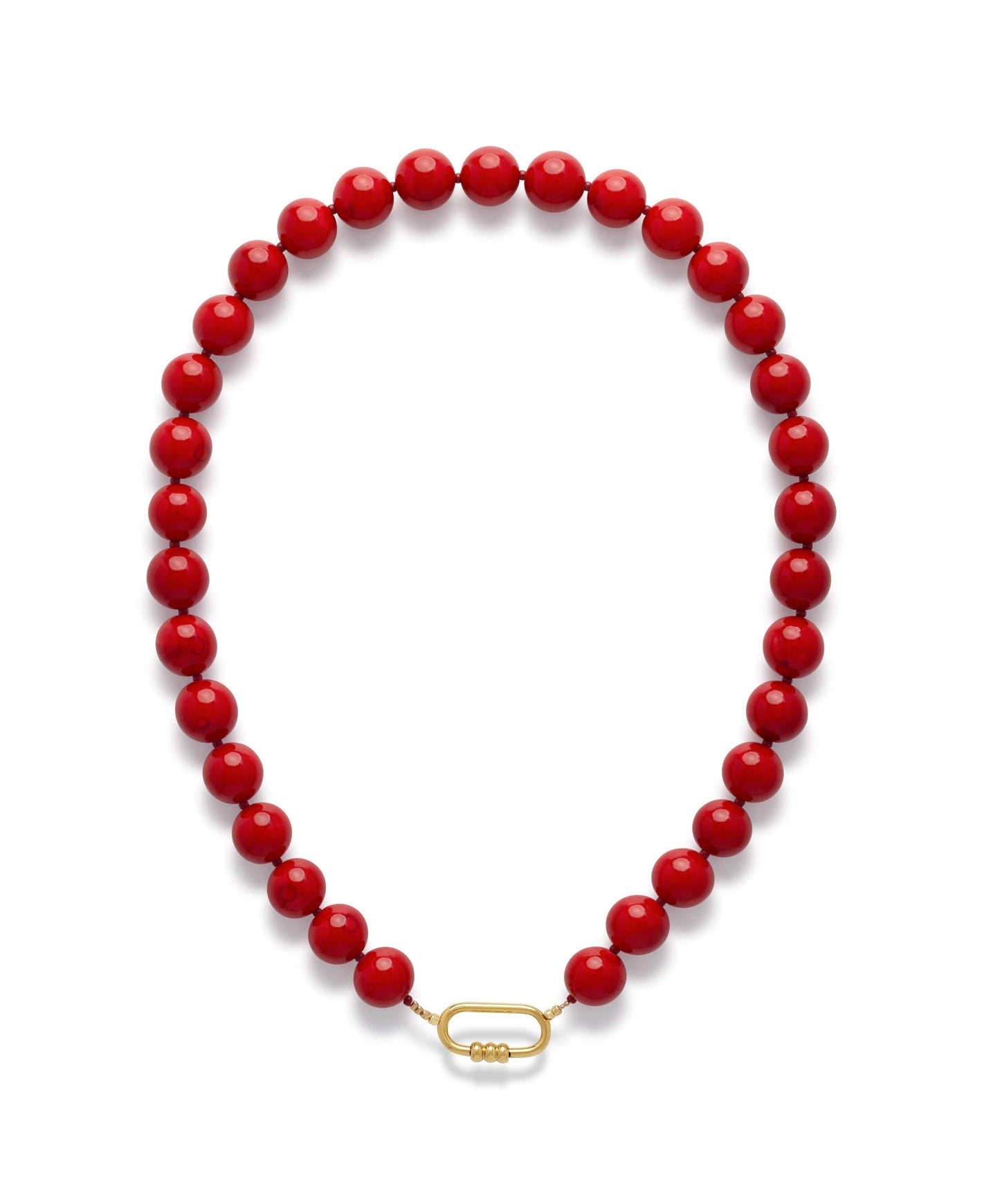 Red Bold Necklace