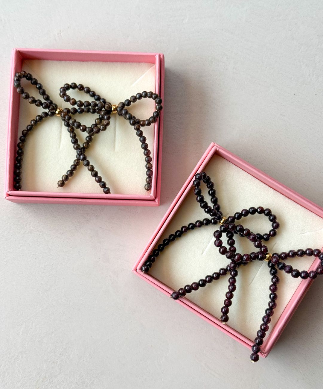 Bows of Joy Earrings Brown