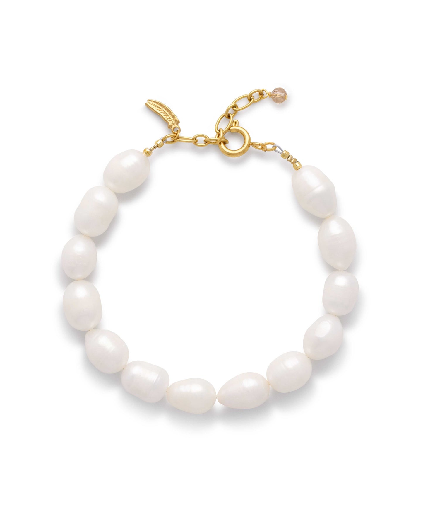 Cloudy Pearl Bracelet