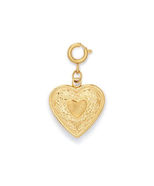 Heritage Heart Big Charm