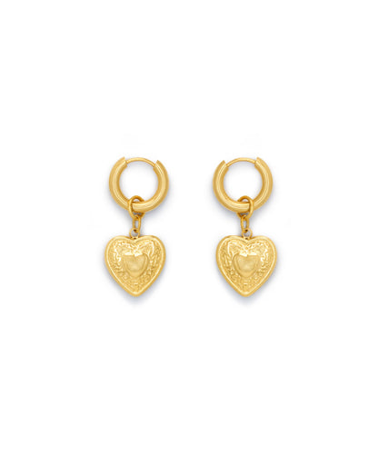 Heritage Heart Earrings