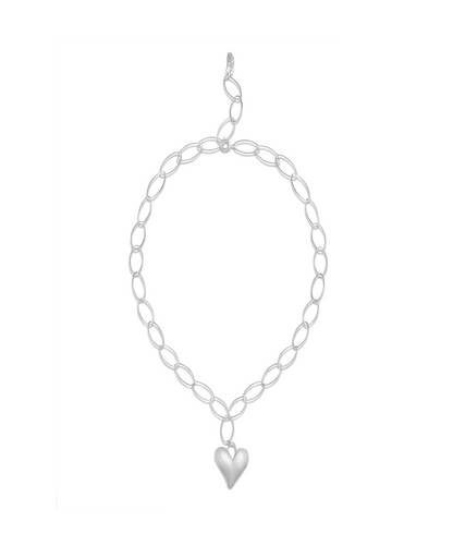 Je T'Aime Necklace Silver