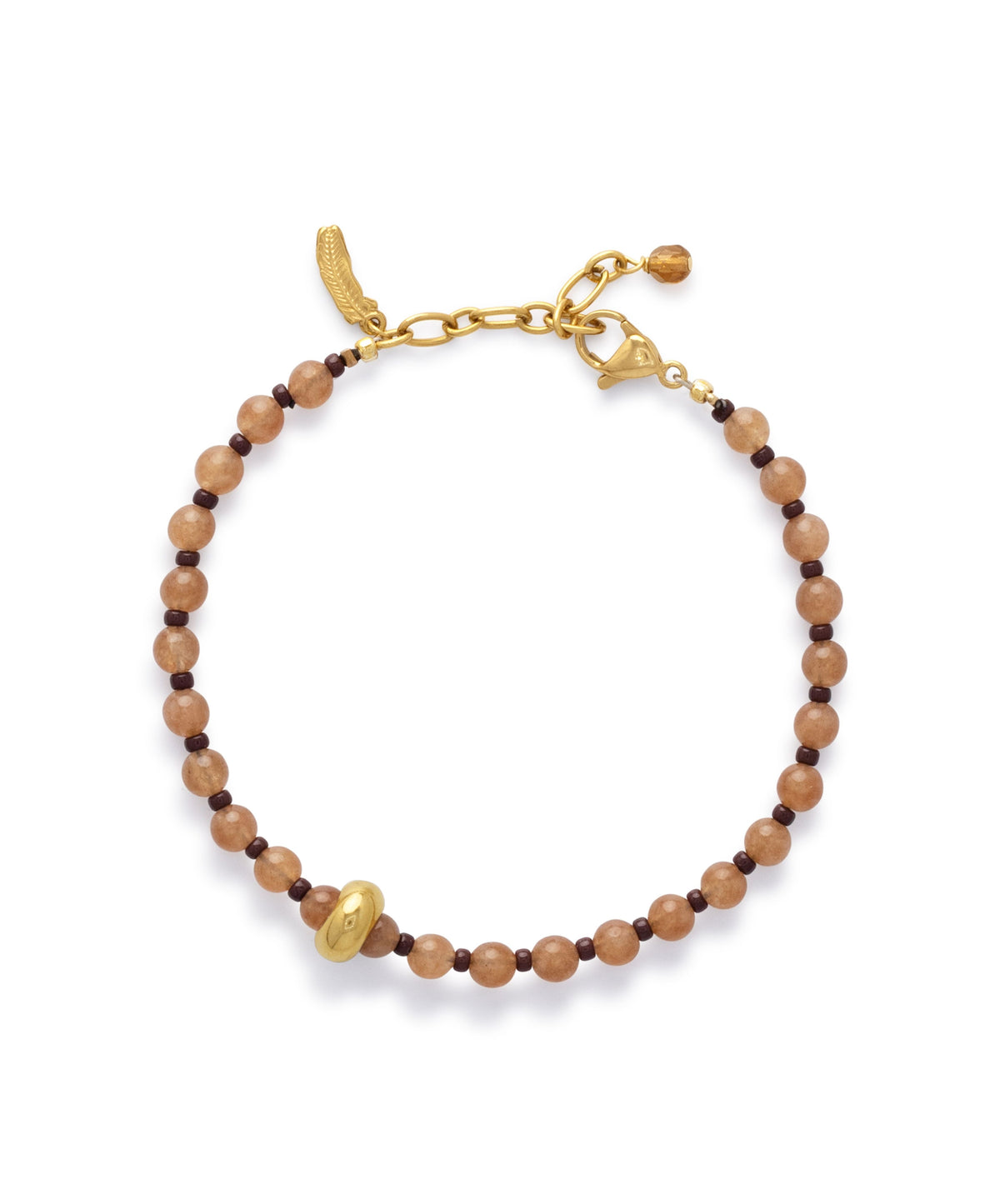 17 - Brown Toffee Armband