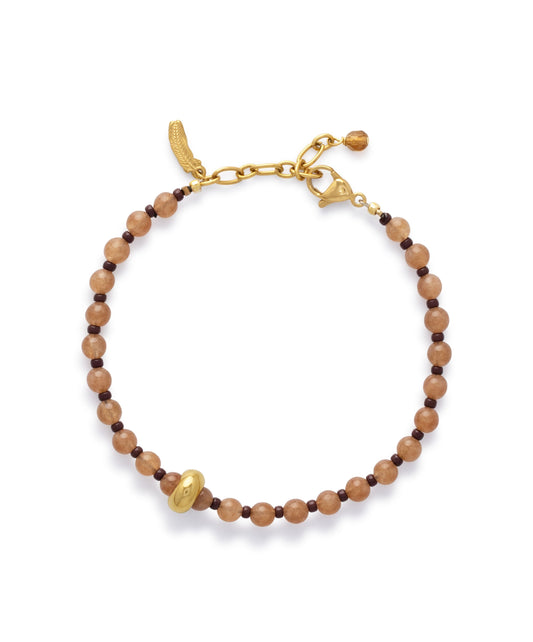 17 - Brown Toffee Armband
