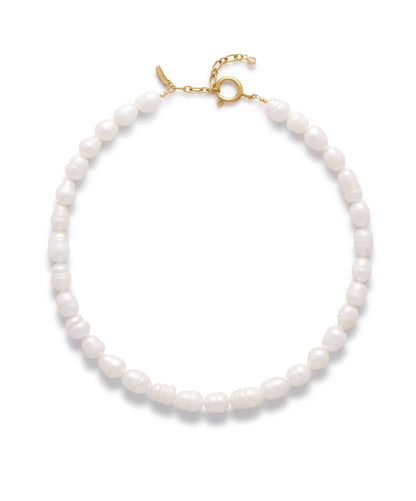 Cloudy Pearl Necklace