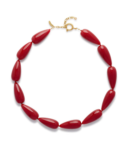 Muse Necklace Red