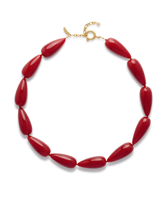 Muse Necklace Red