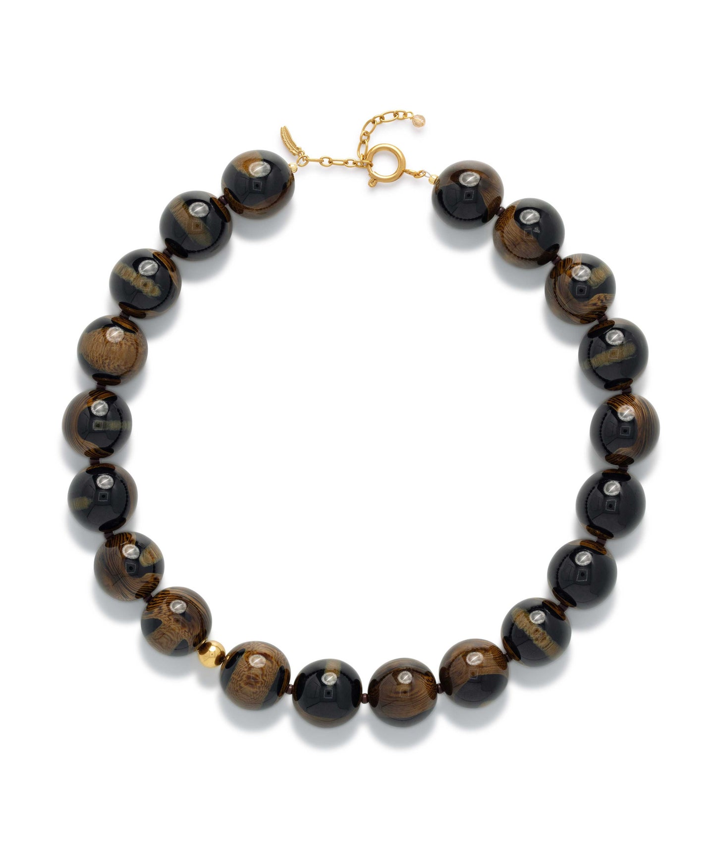 Nova Necklace Chocolate Brown