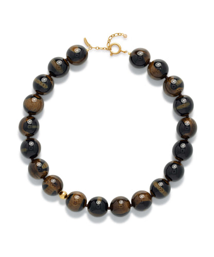 Nova Necklace Chocolate Brown