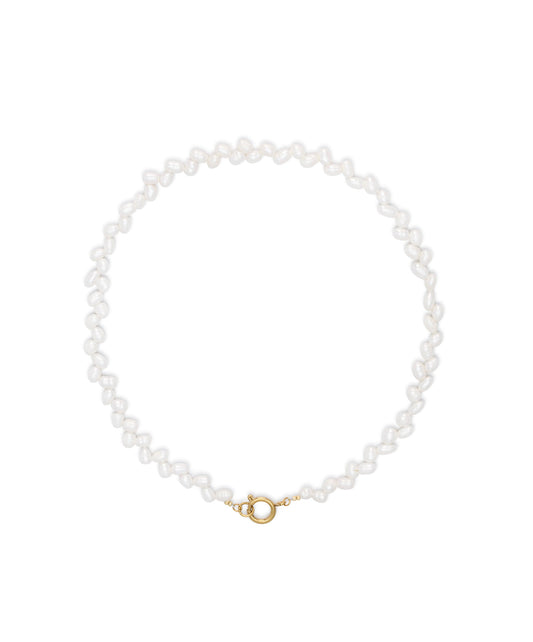 Pearl Petal Necklace