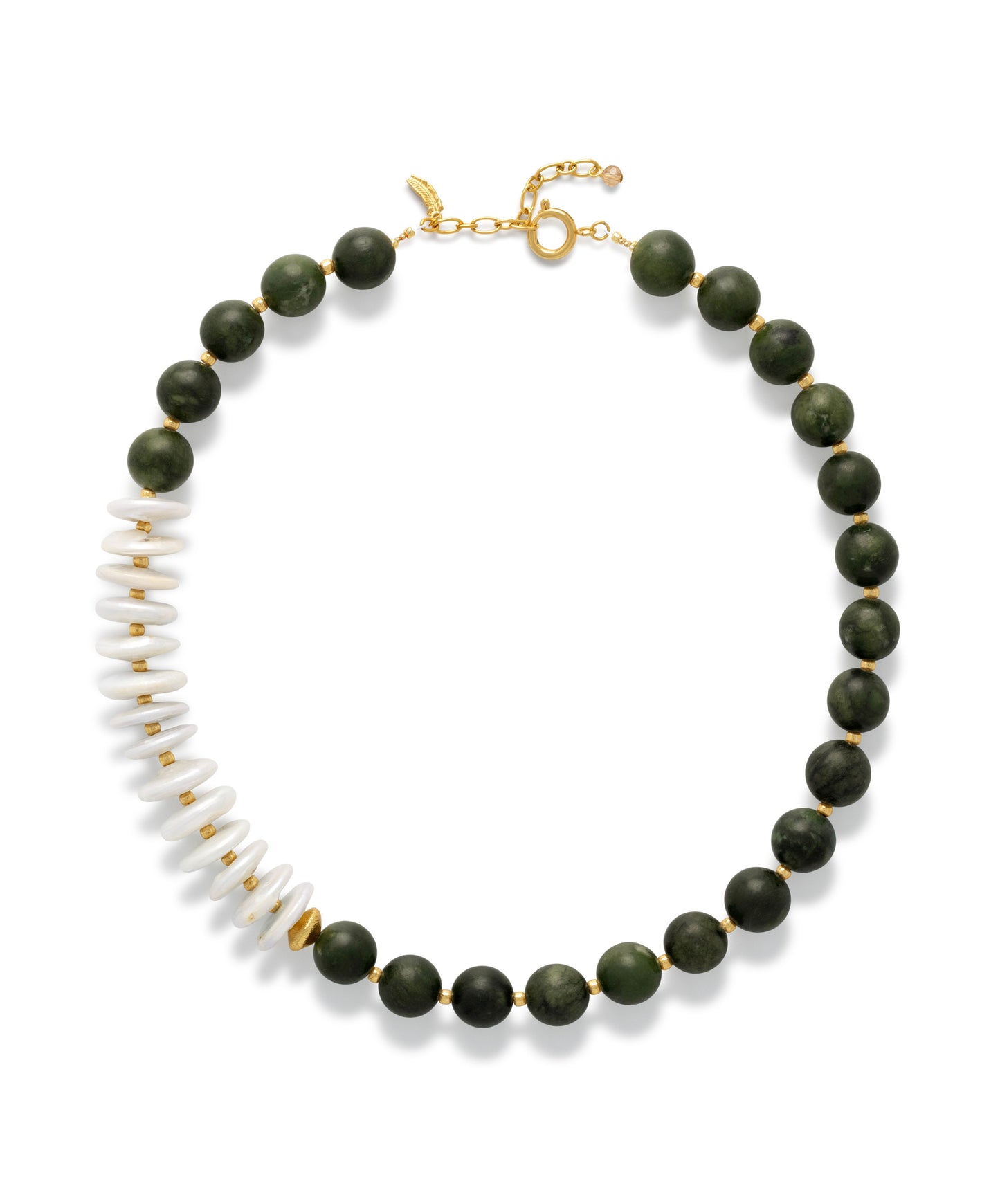 Pistachio Pearl Necklace